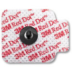 Product Image Red Dot 2670 Repositionable Monitoring Electrodes, More Aggressive Adhesive, 3/Bag