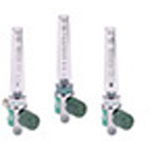 Product Image Oxygen Flowmeter, Pediatric, 0-3 LPM, Chrome-Plated, Low Flow, Chemetron Connector