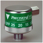 Product Image Oxygen Flowmeter, Dial, Click Style, 0-15 LPM, 1/8 NPT Female Inlet, w/o Adapter
