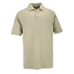 Product Image 5.11 Men Professional Polo Shirt, Pique Knit, Short Sleeve, Silver Tan, 2XL