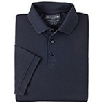 Product Image 5.11 Men Professional Polo Shirt, Pique Knit, Short Sleeve, Tall, Dark Navy, LG
