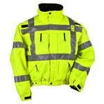 Product Image 5.11 Men Reversible Hi-Vis Jacket, Reverses from Black to Hi-Vis Yellow, MED