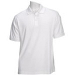 Product Image 5.11 Men Tactical Polo Shirt, Short Sleeves White, SM