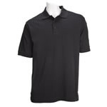 Product Image 5.11 Men Tactical Polo Shirt, Short Sleeves Black, 2XL