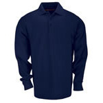 Product Image 5.11 Men Tactical Polo Shirt, Long Sleeve, Dark Navy, 2XL