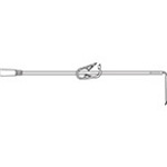 Product Image WHIN Winged Huber Infusion Needle, Female Luer, 7inch, 20ga x 1 1/2inch