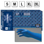 Product Image EP Blue Gloves, Powder Free, Latex, MED