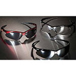 Product Image Nemesis V30 Safety Glasses, Neck Cord, Black Frame, Clear Lens