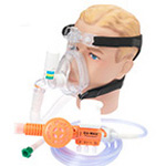 Product Image O2-MAX Variable Flow 3-SET CPAP, Bitrac ED Mask and Head Strap, Adult LG