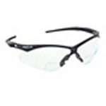 Product Image Nemesis Rx Reader Safety Glasses, Clear Lens, Black Frame, 2.5