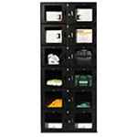 Product Image UCapIt CAP 12 Door Locker, Locker Extension for Connection to CAP 5 or CAP 3, Black