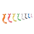 Product Image Curaplex Colored Berman Airway, 100mm, Red *Limited Quantity*