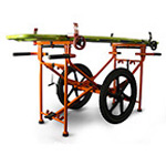 Product Image EL2000 Wheeled Litter Carrier, Civilian, Tactical Black