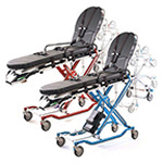 Product Image POWERFlexx+ Power Cot with Universal Side Arm Rail, Electric Blue