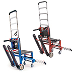 Product Image EZ-Glide Stair Chair w/ABS, IV Pole, Lift Handles, Blue