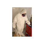 Product Image Coverall, Tri-Tuff, Level C, Hood, Boots, XL