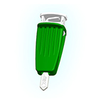 Product Image Assure Lance Lancets, Normal Flow, Dark Green, 21ga x 1.8mm