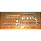 Product Image Narcotic Box, Clear Top with Lock, 6.25inch W x 7.25inch L x 1.125inch H