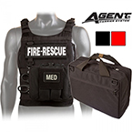 Product Image AGENT RTF Vest Kit, Red, Soft Armor, incl Medical Pouch with Supplies