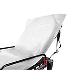 Product Image Curaplex Heavy Cot Sheet, Fitted Square Ends, Disposable, 72inch x 30 inch, 75-80gm, White