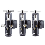 Product Image Brass Core Regulator, 0-25 LPM, CGA 870, Right Hand Dial, Barb Outlet, Black
