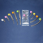 Product Image Laryngoscope, Disposable, Conventional, BriteView Blade, Miller, 3, Orange