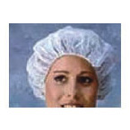 Product Image Bouffant Cap, Blue, 24 in