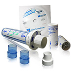 Product Image In-Check Dial Kit w/Handihaler Adapter, Aerolizer Adapter, Twisthaler Adapter, Mouthpiece and CD