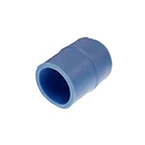 Product Image Adapter, Tube, 35 mm (1 3/8in), 1in ID to 1 3/8in OD, Blue