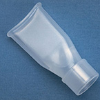 Product Image Mouthpiece, IPPB, 15 mm ID x 22 mm OD, Translucent Plastic