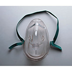Product Image Oxygen Mask, AirLife, Adult, 3-in-1, Medium Concentration, Under-the-Chin, Safety Vent, 7 ft Tubing