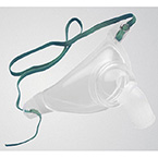 Product Image Tracheostomy Mask, AirLife, Adult, Neckband, Swivel Connector, Clear