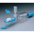 Product Image MDI Delivery System, Standard, In-Line, Semi-Transparent Blue, 22 mm OD x 22 mm ID