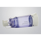 Product Image Holding Chamber, Valved, VHC, Philips Respironics, OptiChamber Diamond, in Reclosable Bag