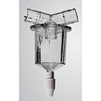 Product Image Water Trap, Disposable, Adult, Clear Cup, Twist Valve