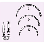 Product Image Needle, Surgical, Sterile, Disposable, Mayo, Size 5