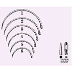 Product Image Needle, Surgical, Sterile, Disposable, Intestinal, Fine, Size 6