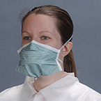 Product Image Face Mask, Particulate Respirator, PFL N-95, Teal Stripe