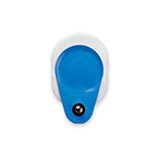 Product Image Electrode, Monitoring, BlueSensor T, Oblong, Foam Backing, Wet Get, Stud Connector, Medium