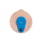Product Image Electrode, Blue Sensor VLC, Adult, Stud Connector, Double Ring, Microporous, 72 x 68 mm, 25 Pack