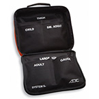Product Image Case, Multikuf System 5, Navy, Nylon, Double Zipper, Webbed Handle