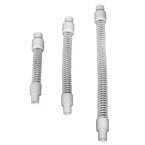 Product Image Flex Connector, Tube, Autoclavable, 15 mm M x 15 mm F, 9/16? Smooth ID, Cream Color Polyester, 6 in