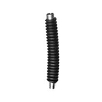 Product Image Flex Connector, Tube, Stainless Ends, 15 mm Male x 15 mm Female, EPDM Synthetic Rubber, Black, 6 in