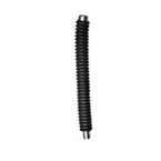 Product Image Flex Connector, Tube, Stainless Ends, 15 mm Male x 15 mm Female, EPDM Synthetic Rubber, Black, 9 in