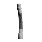 Product Image Flex Connector, Teflon, 15 mm Male x 15 mm Female, Reusable Transparent/White, 5 1/2 in