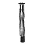 Product Image Semi-Flex Connector, Brass, 15 mm Male x 15 mm Female, 4 inch