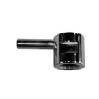 Product Image Adapter, Tube, Manometer, 1/4? NPT-Female x 90 degree 1/4?, Tubing Nipple