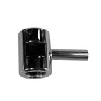 Product Image Adapter, Tee, 1/4in NPT-Female x 1/2in-20 thread x 1/4in Hose Nipple