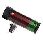 Product Image Regulator, 70/30 DISS, Click-Style, Barbed Nipple, 1-25 LPM Flow, 50 PSI Male Air Connector