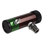 Product Image Regulator, 80/20 DISS, Click-Style, Barbed Nipple, 1-25 LPM Flow, 50 PSI Male Air Connector